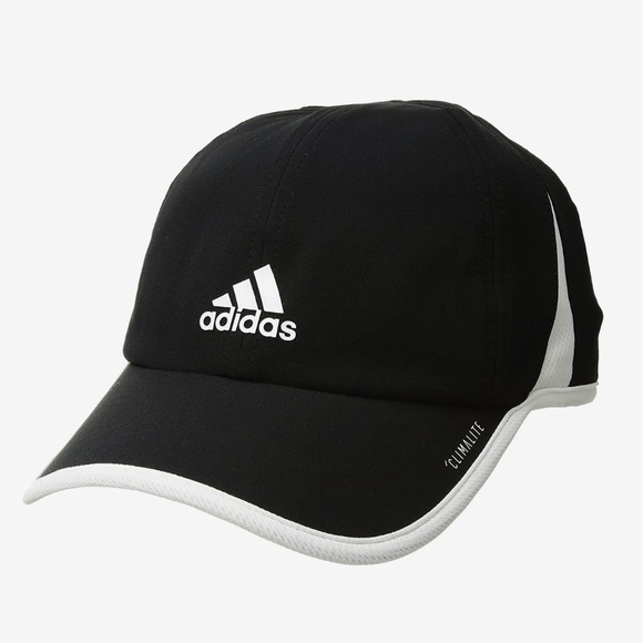 Adidas Black And White Climalite Hat 